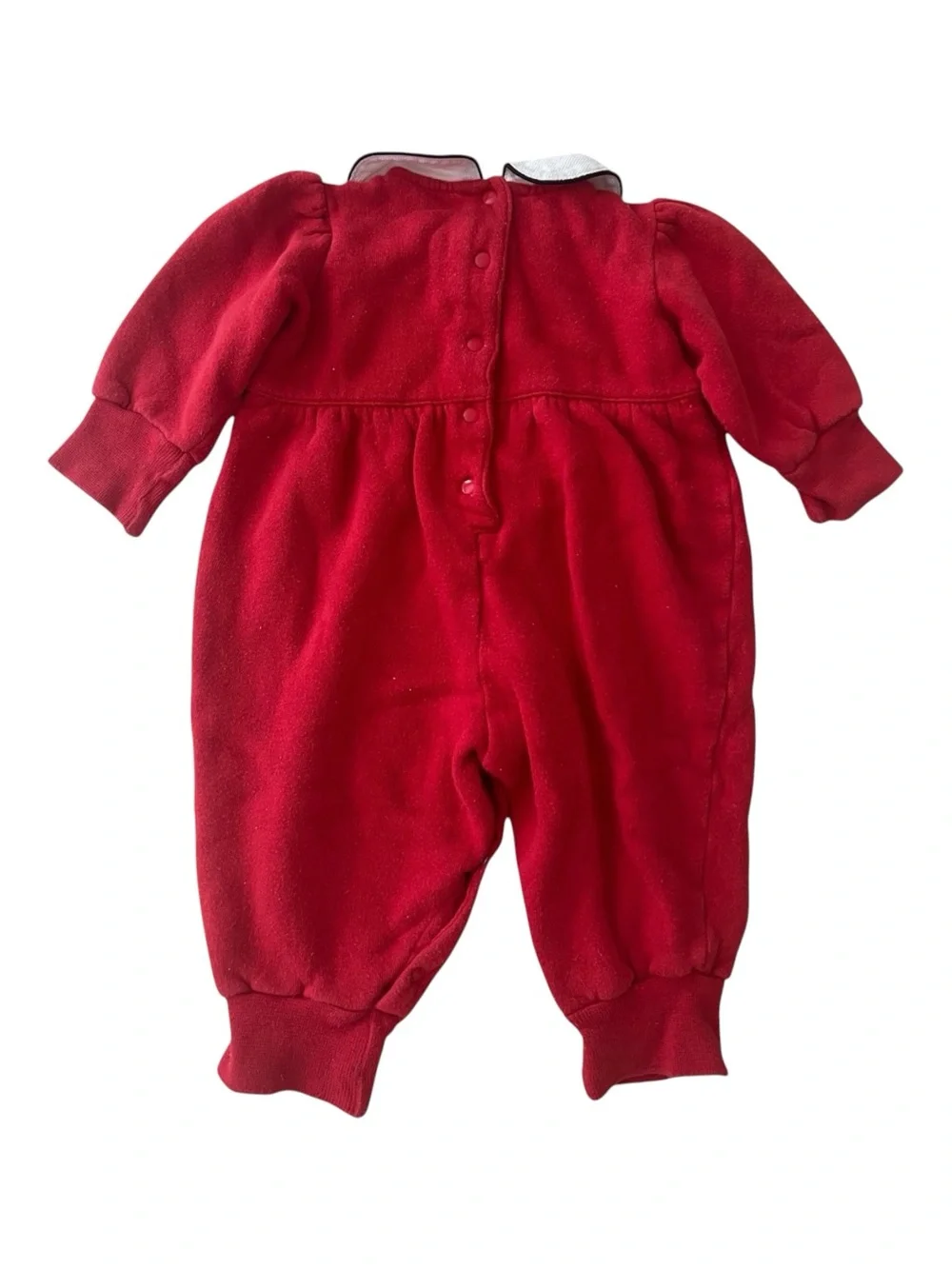Vintage 90s Baby Christmas Romper
